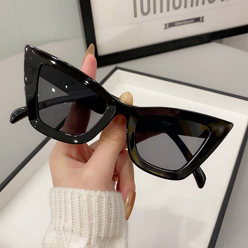 Sunglasses Cat Eye - Новые большие винтажные квадратные солнцезащитные очки