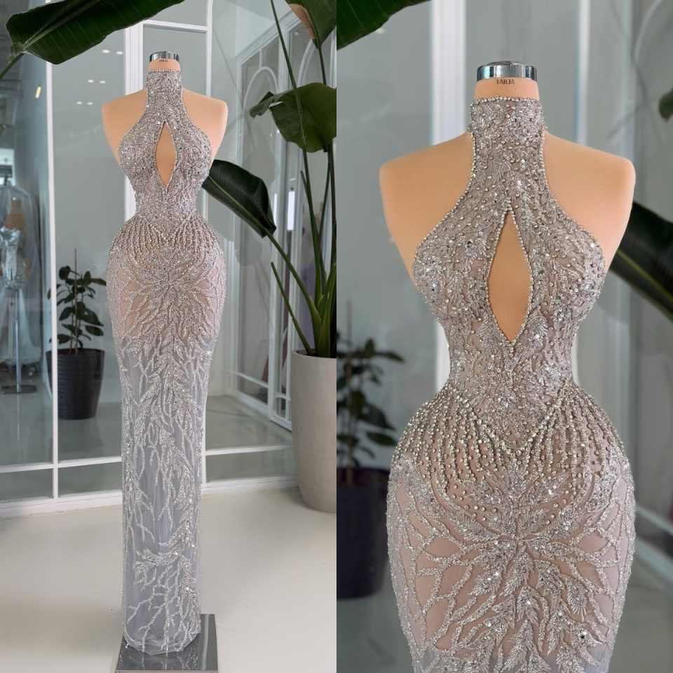 Maxi Dress Halter - Элегантные вечерние платья макси с вырезом