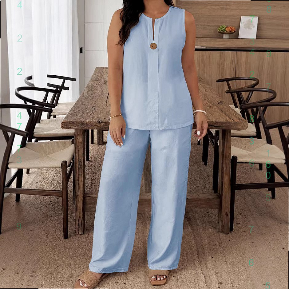 Удобный свободный топ и широки – обзор и цена Linen Pant Wide