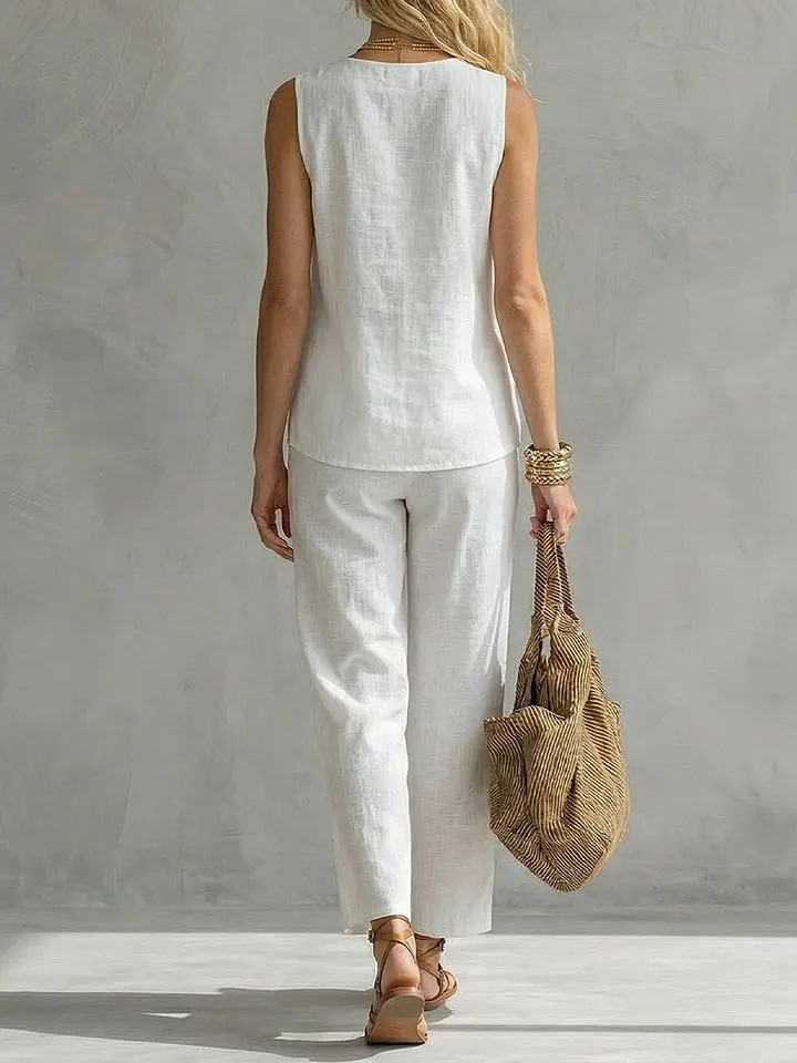 Комплект из двух предметов: ль – обзор и цена Linen Pant Wide