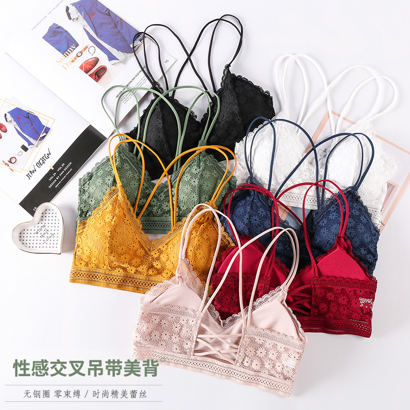 3D сексуальное женское белье,  – обзор и цена Bralette Triangle Set
