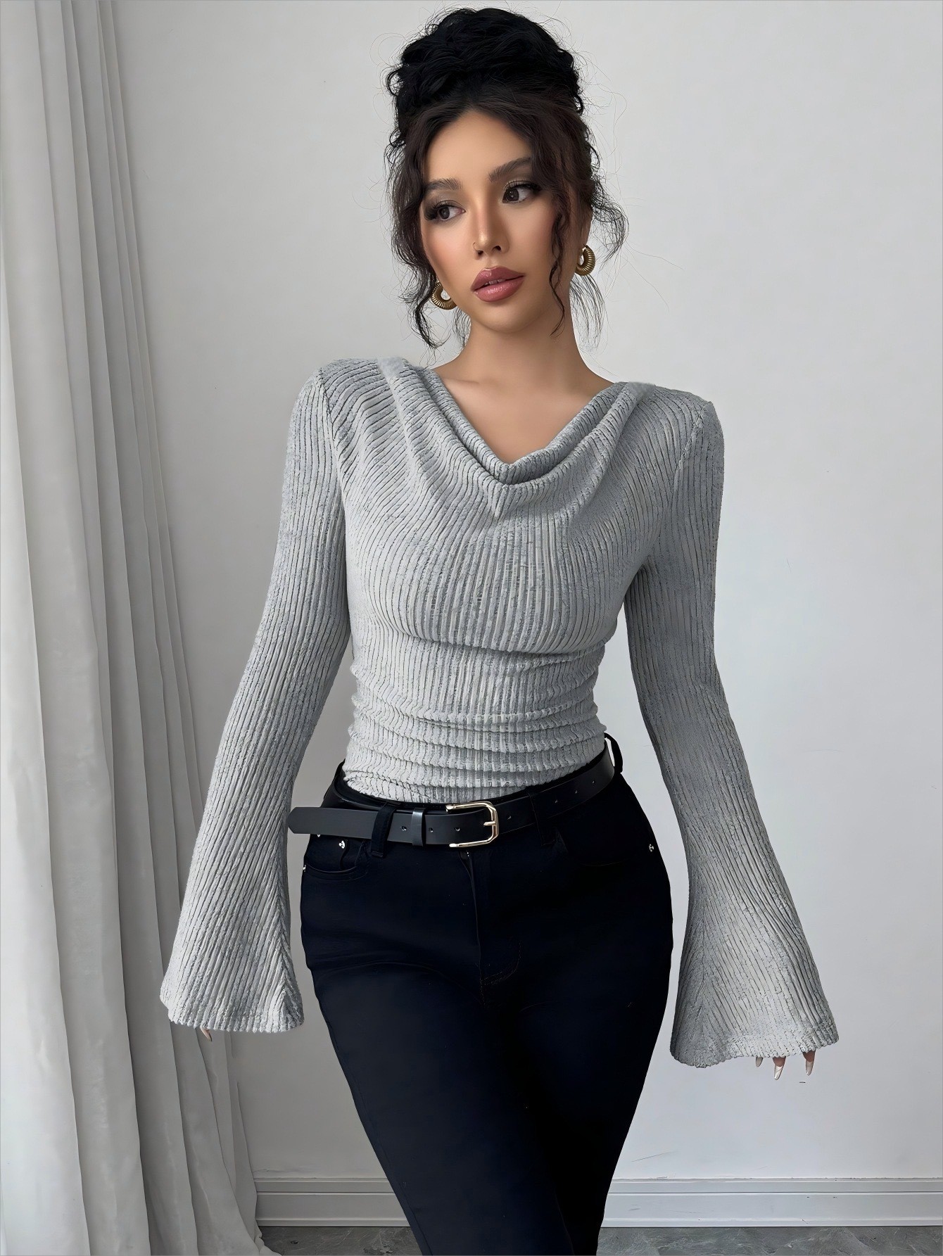 Женская блузка с открытыми пле – обзор и цена Blouse Off Shoulder