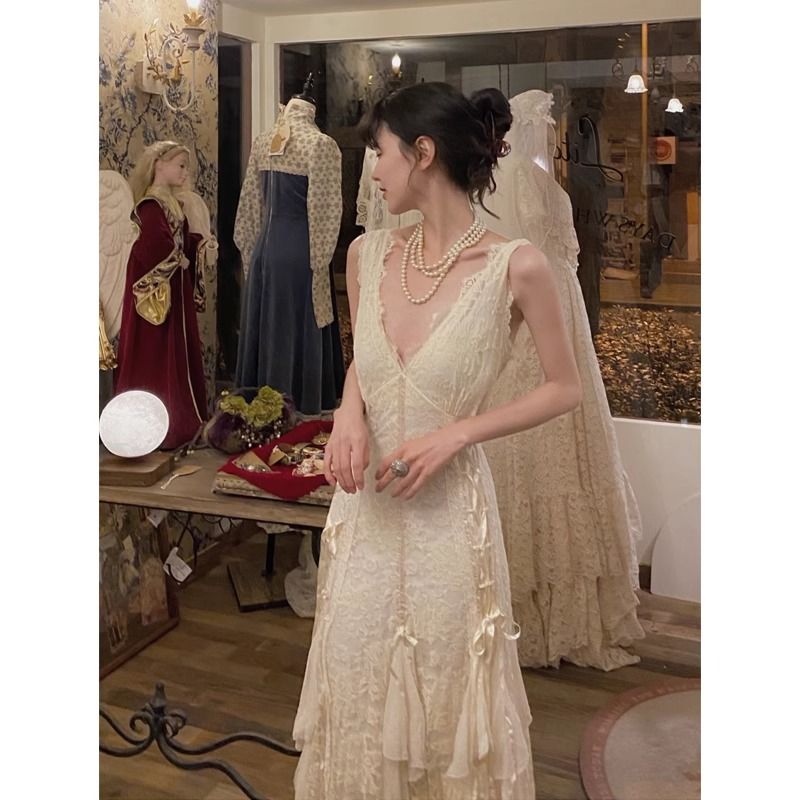 Готическое кружевное платье ма – обзор и цена Maxi Dress Halter